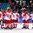 GANGNEUNG, SOUTH KOREA - FEBRUARY 23: Team Olympic Athletes from Russia celebrates following a 3-0 win over Team Czech Republic during semifinal round action at the PyeongChang 2018 Olympic Winter Games. (Photo by Matt Zambonin/HHOF-IIHF Images)

